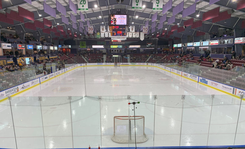 Victoria Grizzlies Rink the Q center