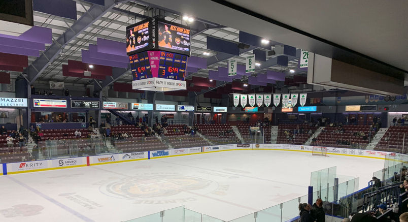Victoria Grizzlies the Q center rink
